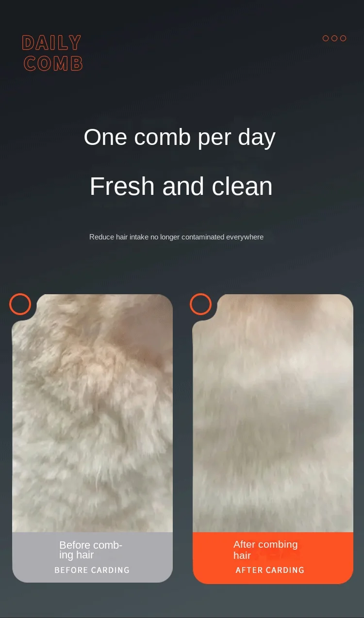 Pet Dog Brush Cat Comb Self Cleaning Pet Hair Remover Brush for Dogs Cats Grooming Tools Pets Dematting Comb Dogs Accessories