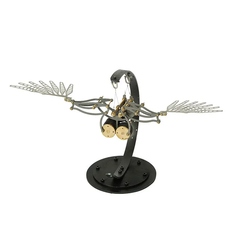 

Mechanical bird ornament, mechanical retro style can be waved desktop installation artwork