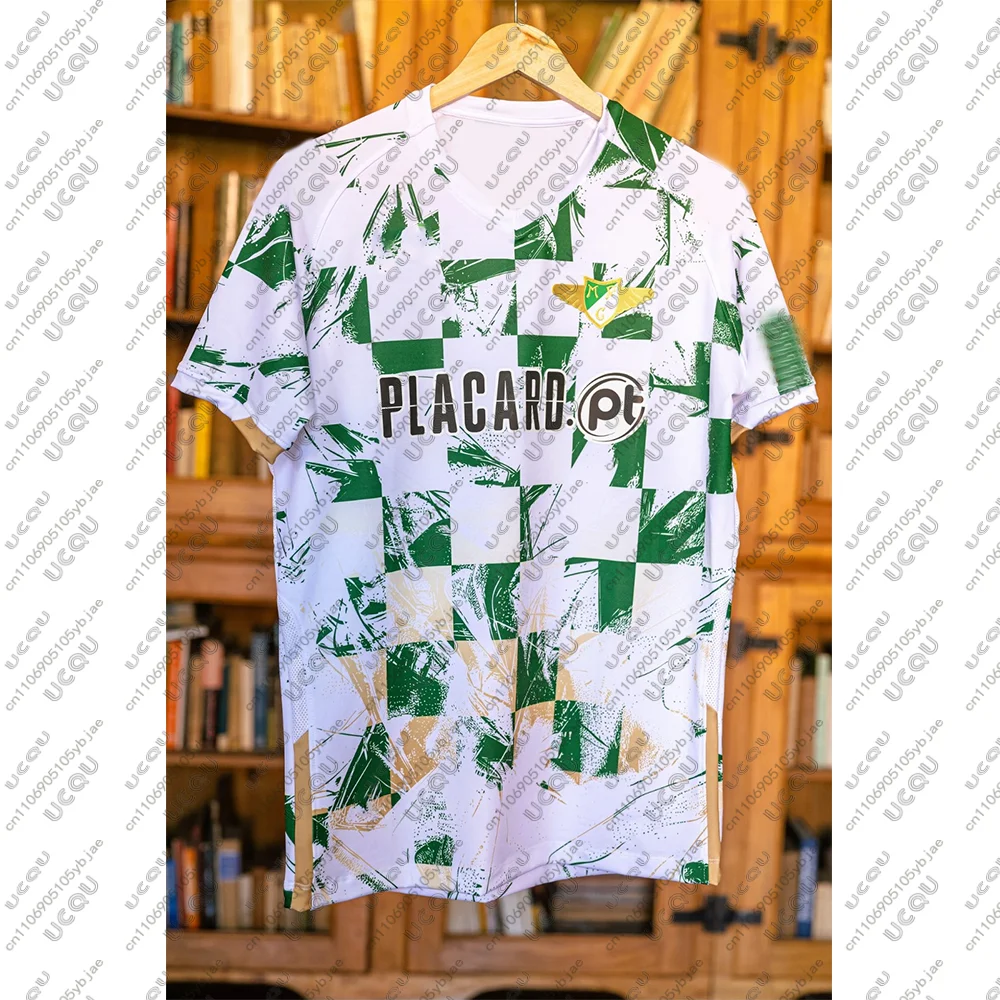 Camisa de Futebol Masculina e Infantil 2026 Respirável de Secagem Rápida - Portugal (P-Portugal) - Presente Esportivo para Torcedores - Edição Fora de Casa e Casa - M-Moreirense