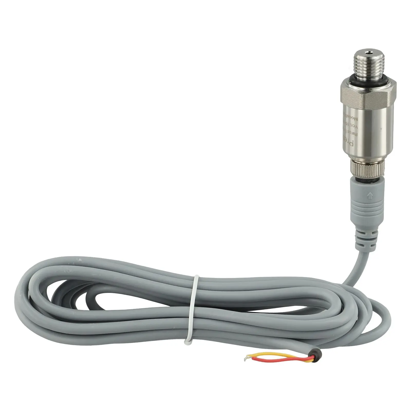 

High Performance 24V DC Pressure Sensor for Air Compressors Stainless Steel Construction and Waterproof Sealing