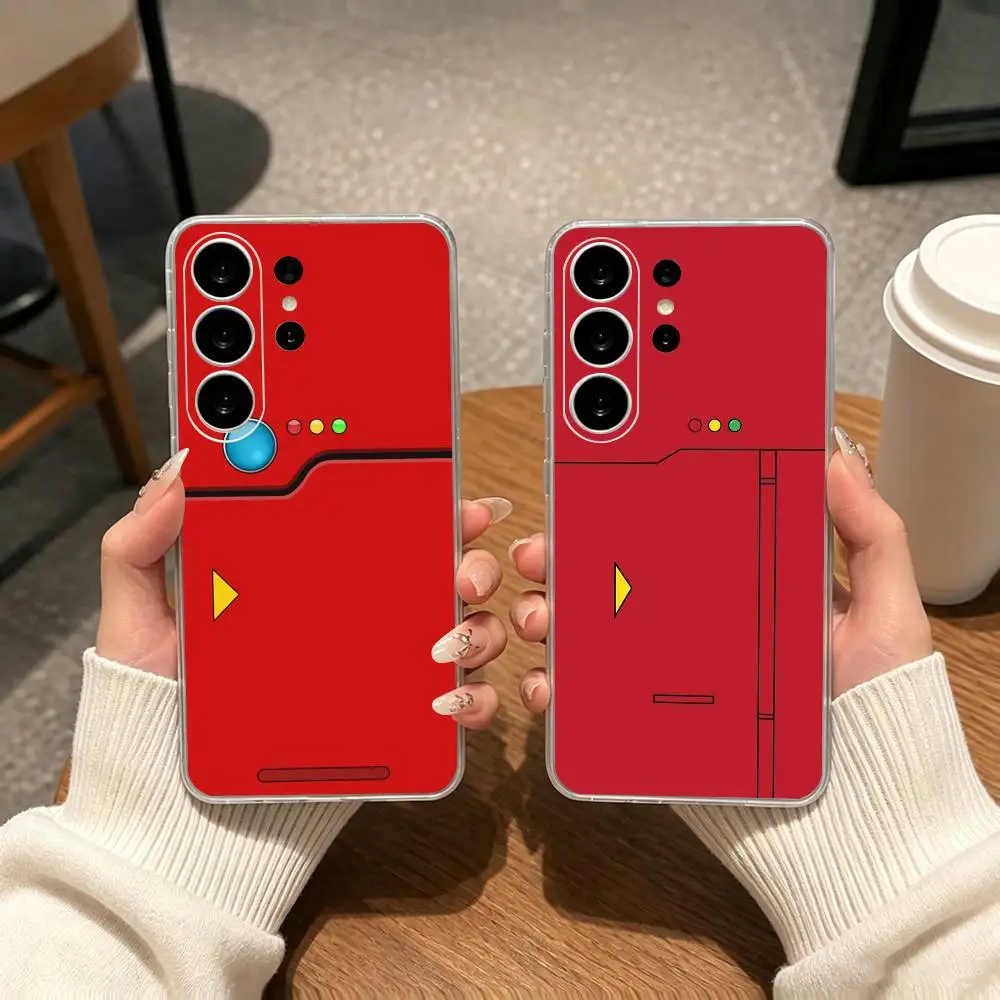 P-Pokedexs Alt  gift Phone Case Transparent Silicone Soft For Samsung S25,S24,S21,S22,S23,S30,Ultra,S20,Plus,Fe