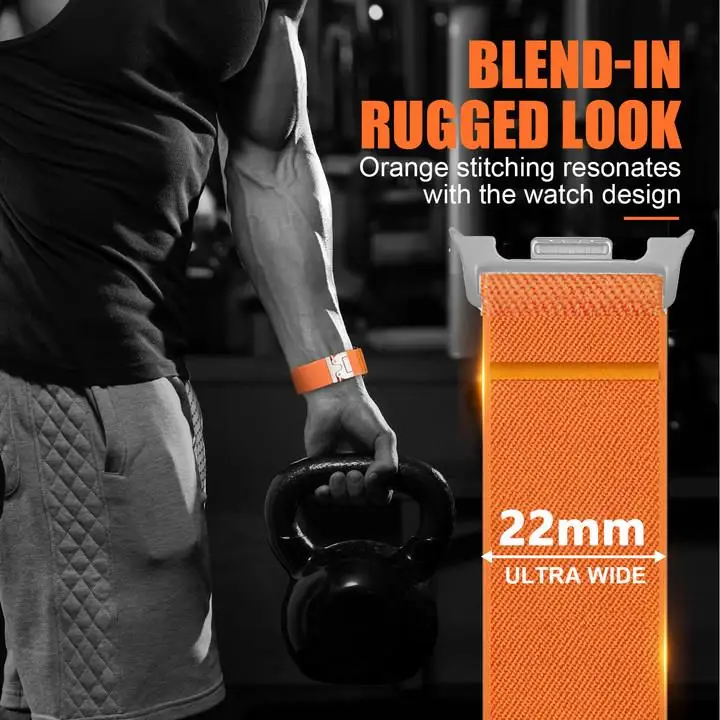 삼성 갤럭시 시계 8 스트랩 44mm 40mm 액세서리 파라슈트 나일론 팔찌 correa 삼성 갤럭시 시계 8 클래식 밴드