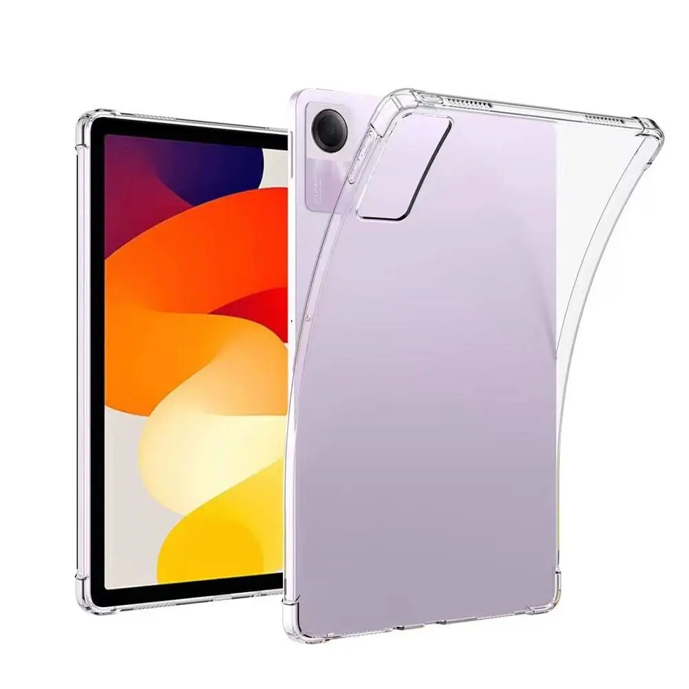 Housse de Protection plate pour Redmi, 8.7 pouces, Anti-chute, coque en caoutchouc souple Transparent, Protection complète, F4Z0, nouveau