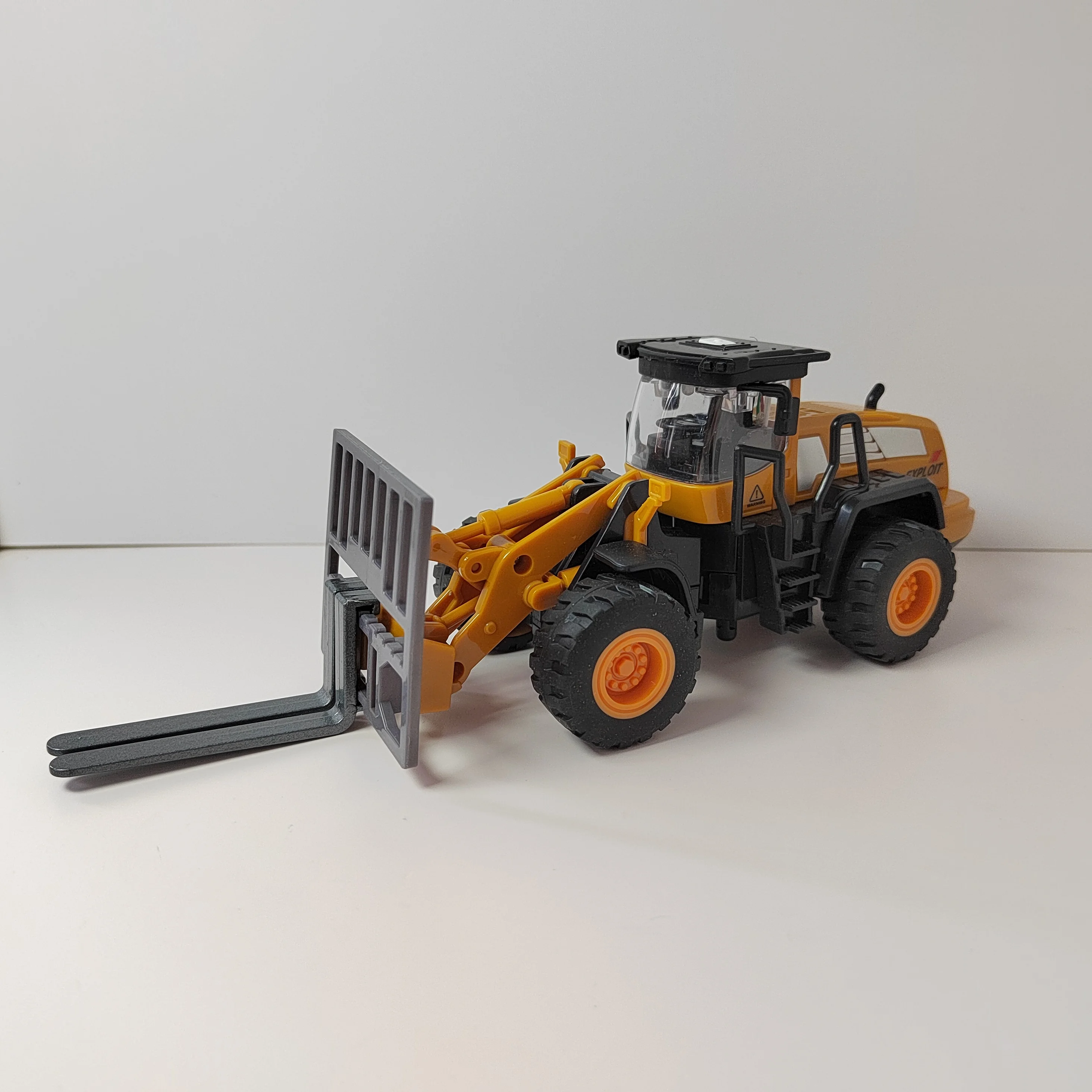 Mini Alloy Engineering Diecast Truck Excavator Bulldozer Roller Forklift Toys Vehicle Construction Model Truck Simulation Toy