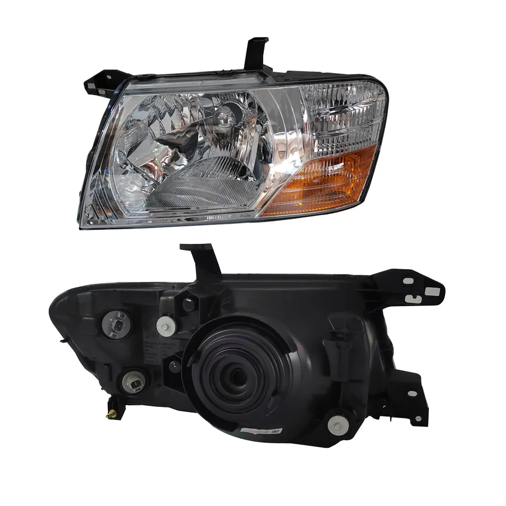 2PCS Headlights for Mitsubishi Pajero V65 V73 V75 V78 1999-2006 MN133748 MN133747 Head Lamp