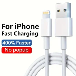 1pc 3pcs for iPhone charger cable lightning data cable original MFi certified USB A charging cablesuitable for iPhone 13 12 11
