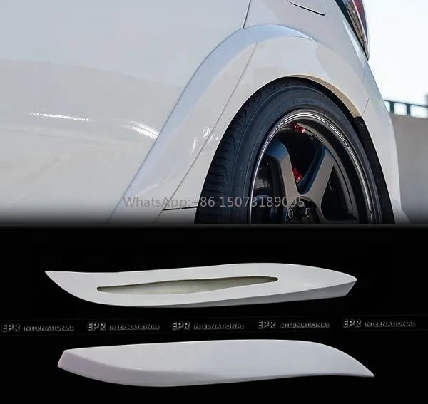 

17 Onwards Civic Type R FK8 VRSAR1 Style Fiber Glass Rear Fender Trim 5 Door Hatch Car Body Kit