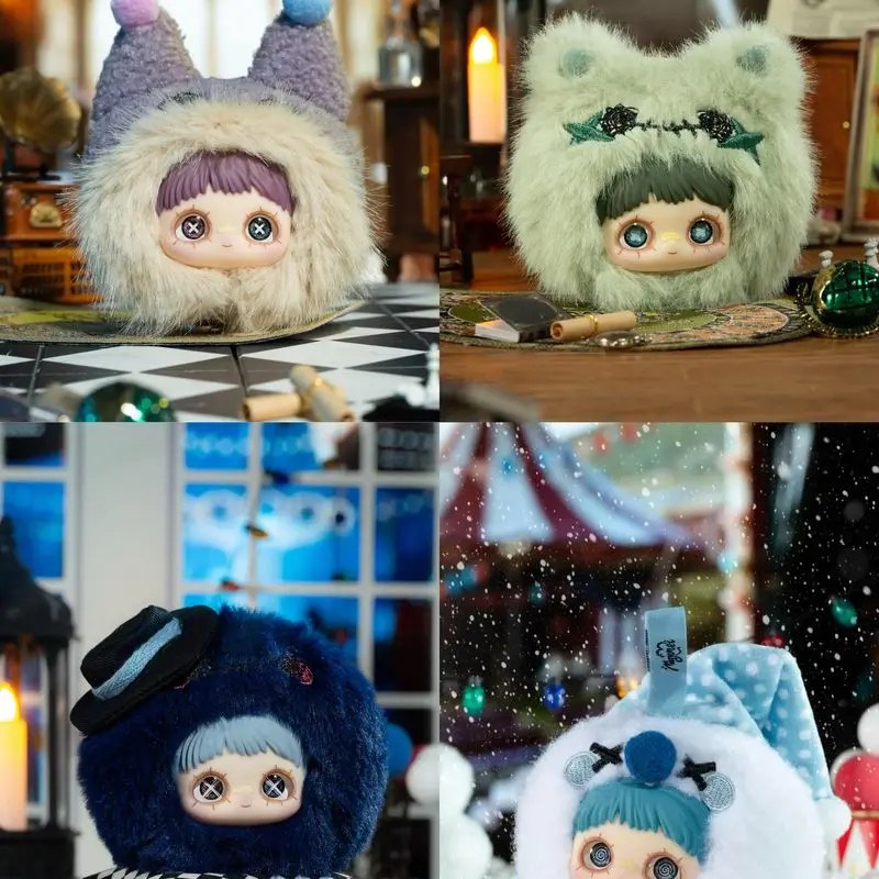 

100% Genuine Mildew Maymei Crazy Circus Series Tide Play Plush Blind Box Hand-Made Bag Pendant Children Holiday Surprise Gifts