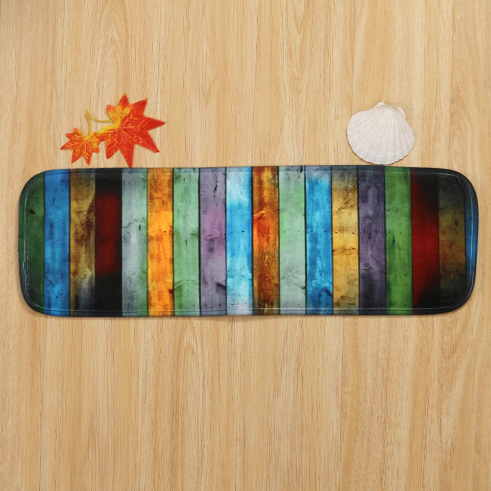 5 Pcs Stair Treads Carpets Non Slip Back High Quality Polyester Water Absorbent Prevent Pets Mess Easy Clean Indoor Rugs