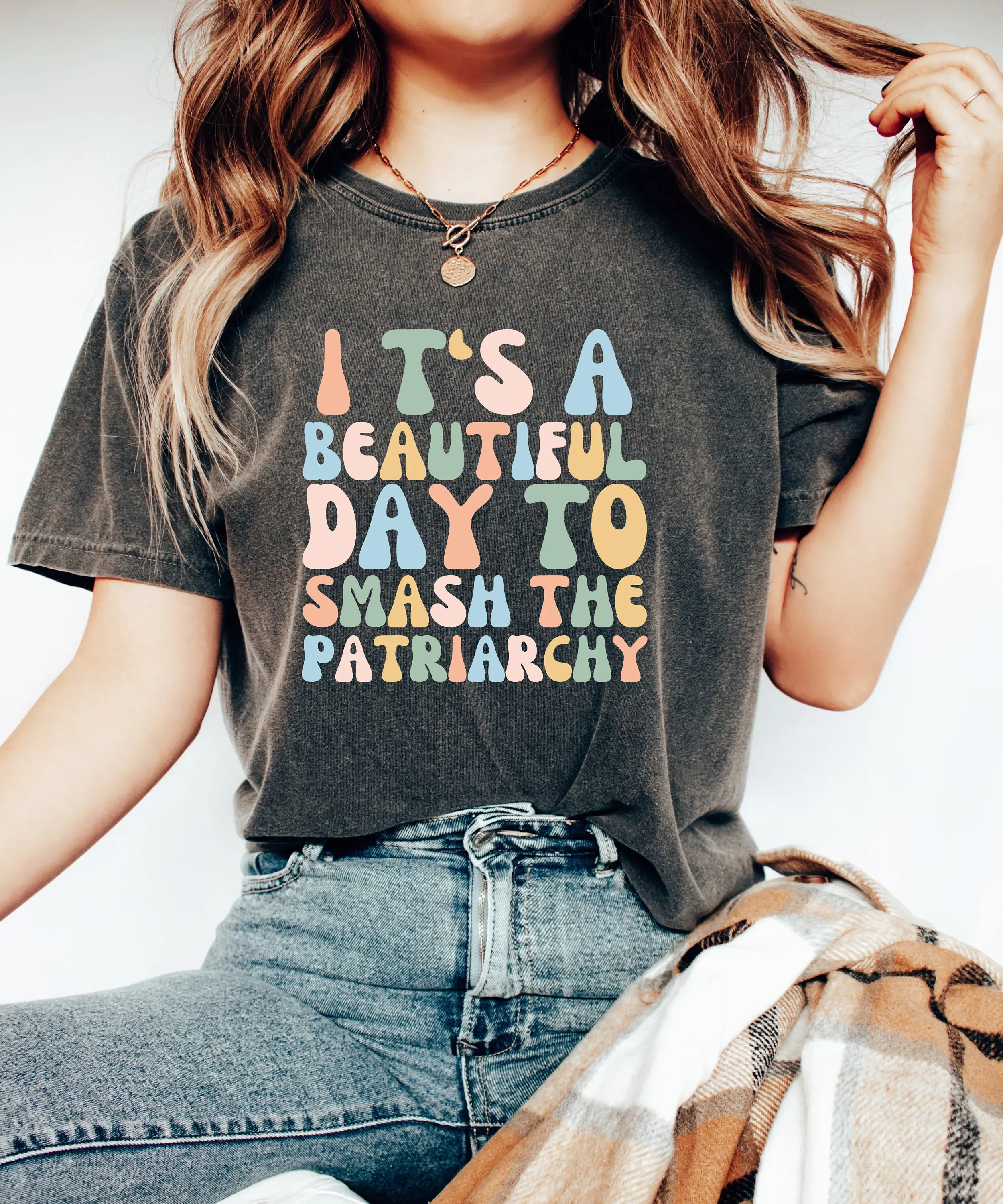 

Feminist T Shirt Smash The Patriarchy Feminism Womens Fundamental Rights Women'S Women