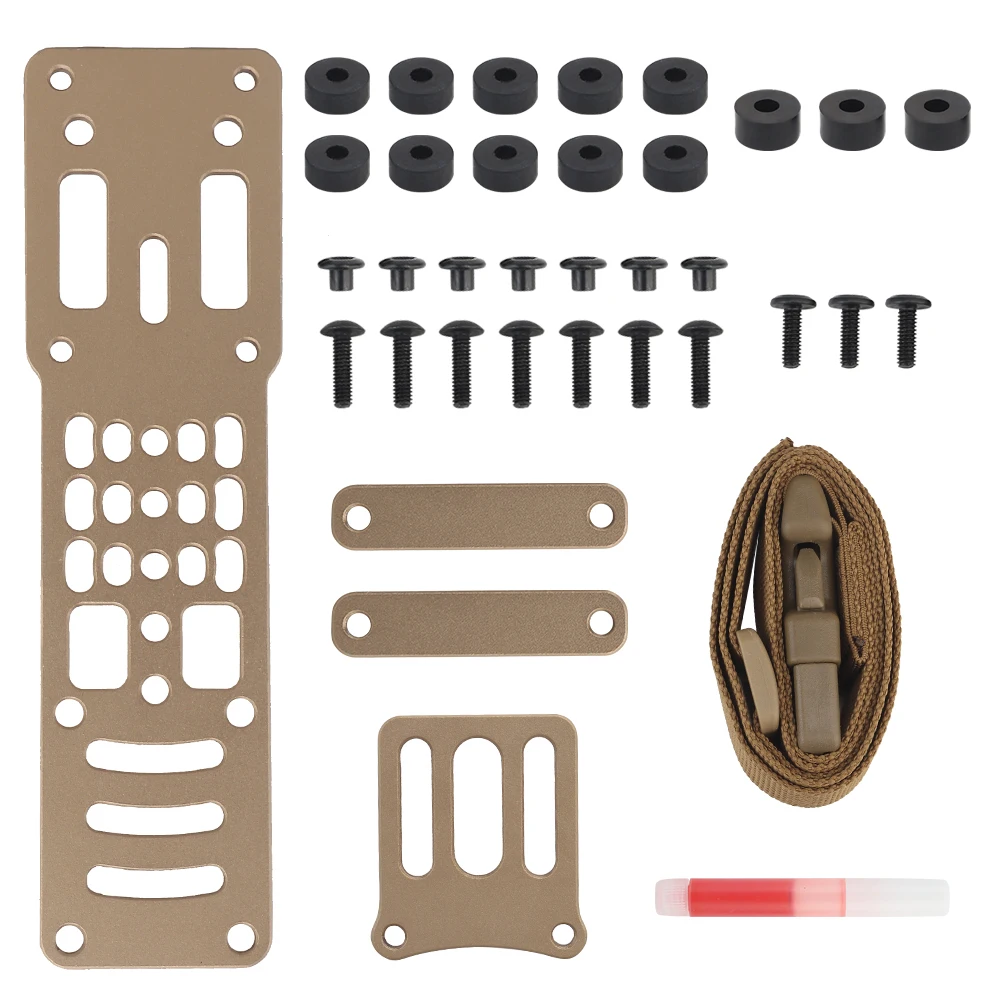 Hot！Metal Modular Holster Adapter Compatible QLS hunting tactical airsoft training competition Pistol Quick Pull Holster Release