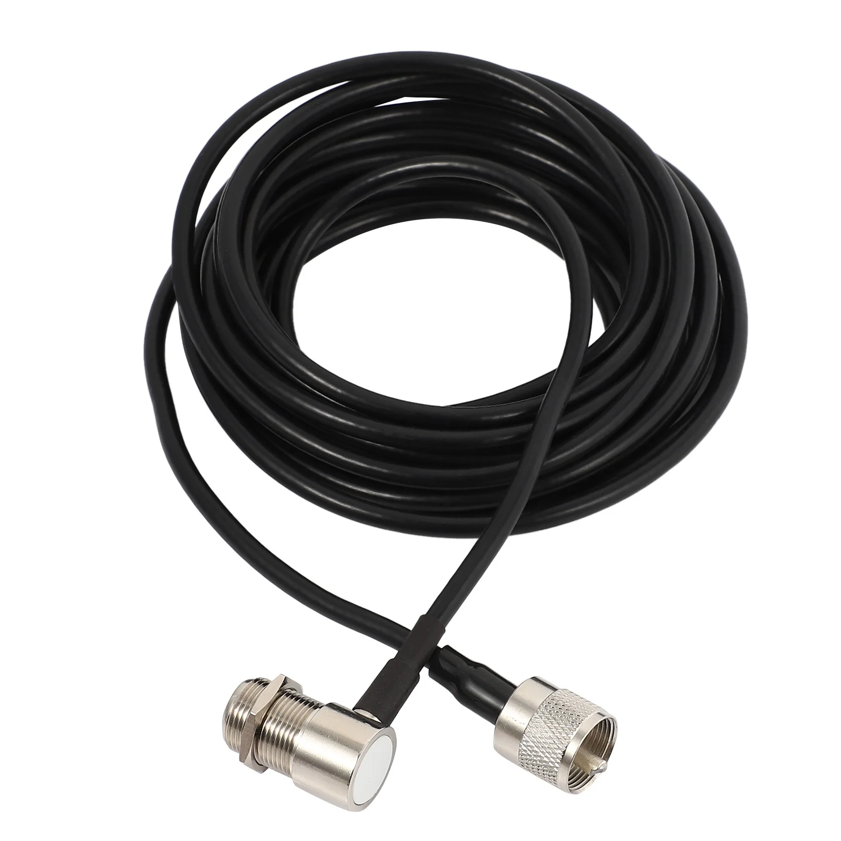 L68A16ft RG58 PL259 UHF to SO239 Connectors for Car Radio Mobile Antenna Mount Cable