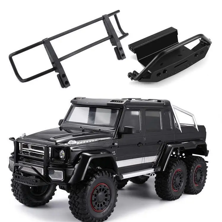 

Metal Front Bumper for 1/10 RC Crawler TRX4 G500 6X6 TRX6 G63 Upgrade Parts