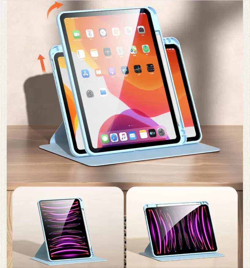 Stitch per custodia iPad Funda ipad Air 4 5 10.9in M2 M3 Pro4 5 6 12.9in M4 Custodia protettiva Ipad 8/9/10 10.2in A16 11in Tablet Cover