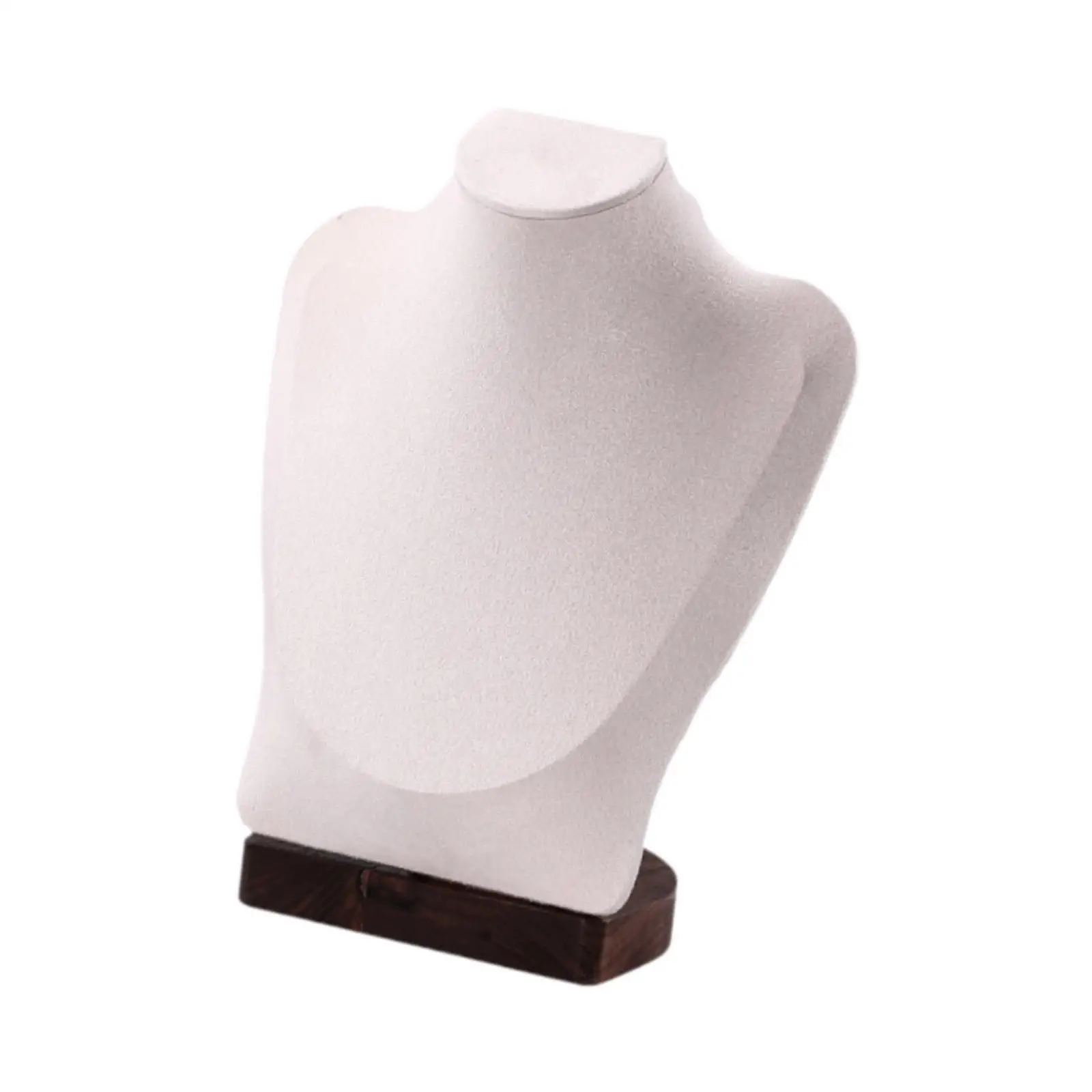 

Necklace Display Chain Bust Stand Holder Stylish Decorate Storage Rack Mannequin for Bedroom Counter Tabletop Retail Stores