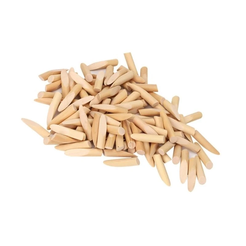 57qf 100pcs 포켓 홀 플러그 목수 구멍 필러 나무 포켓 홀 플러그 목공