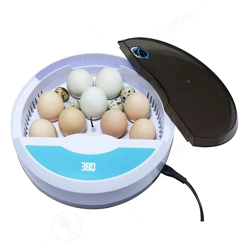 Newst Fully Automatic LED 9 Temperature Egg Incubator Humidity Poutry Brooder Farm Chick Quail Hatchery Machine Egg Incubator