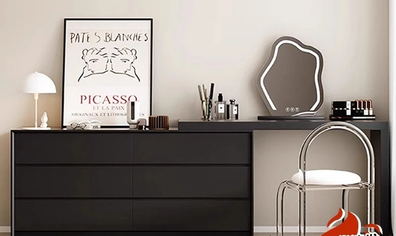 Kommode, moderner einfacher Kosmetikschrank, kleine Wohnung