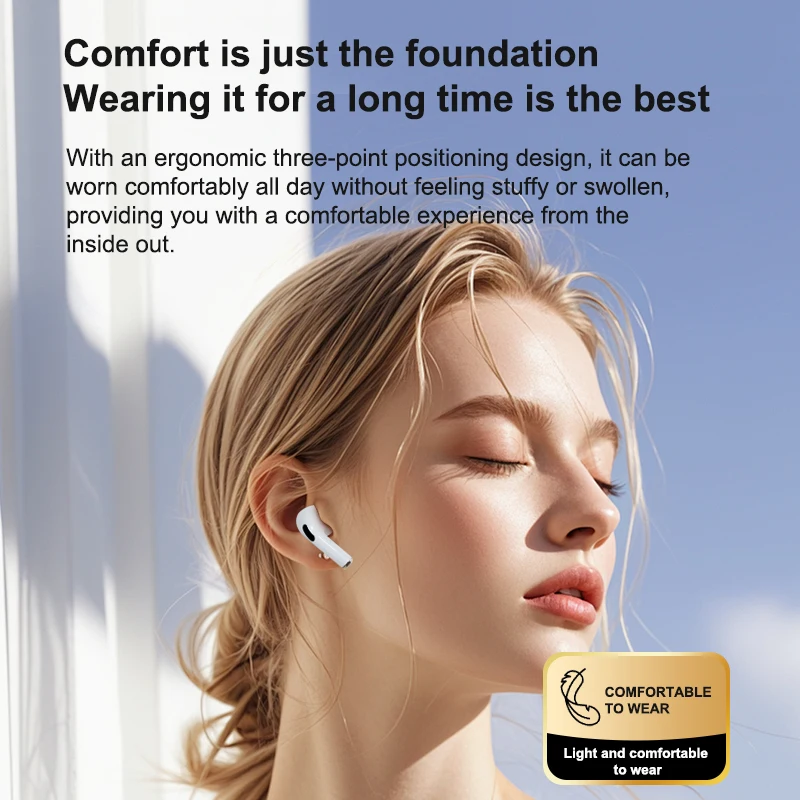 سماعات أذن Airs Pro اللاسلكية، سماعات بلوتوث TWS، سماعات أذن مزيفة مقاومة للماء مع حافظة شحن لهاتف iPhone Xiaomi