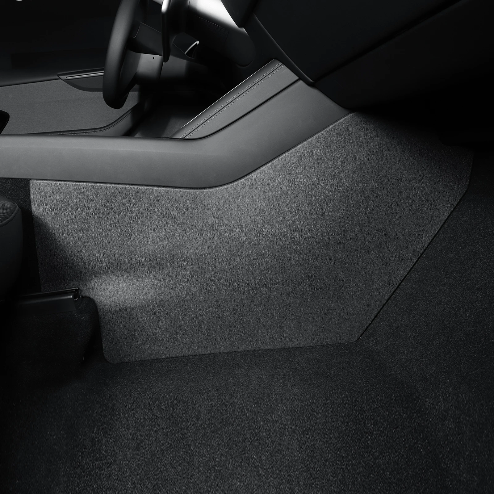 for Tesla Model Y Juniper/Launch 2025 Car Central Control Side Anti Kick Pad Accessories Air Outlet Anti Kick Pad Protective Mat image 5