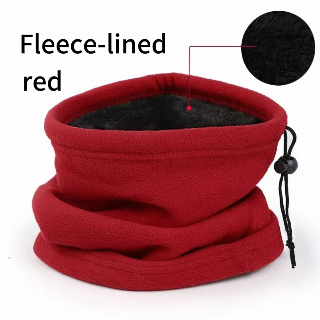 Sciarpa maschera da ciclismo per uomo e donna sci antivento alpinismo caldo cappello in pile a prova di freddo protezione del collo teste di copertura del collo