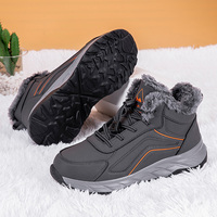 ELUVA Men Thermal Snow Boots Waterproof Anti Slip Winter Boots Warm Hiking Work Shoes Non Slip Outdoor Thermal Boots for Men