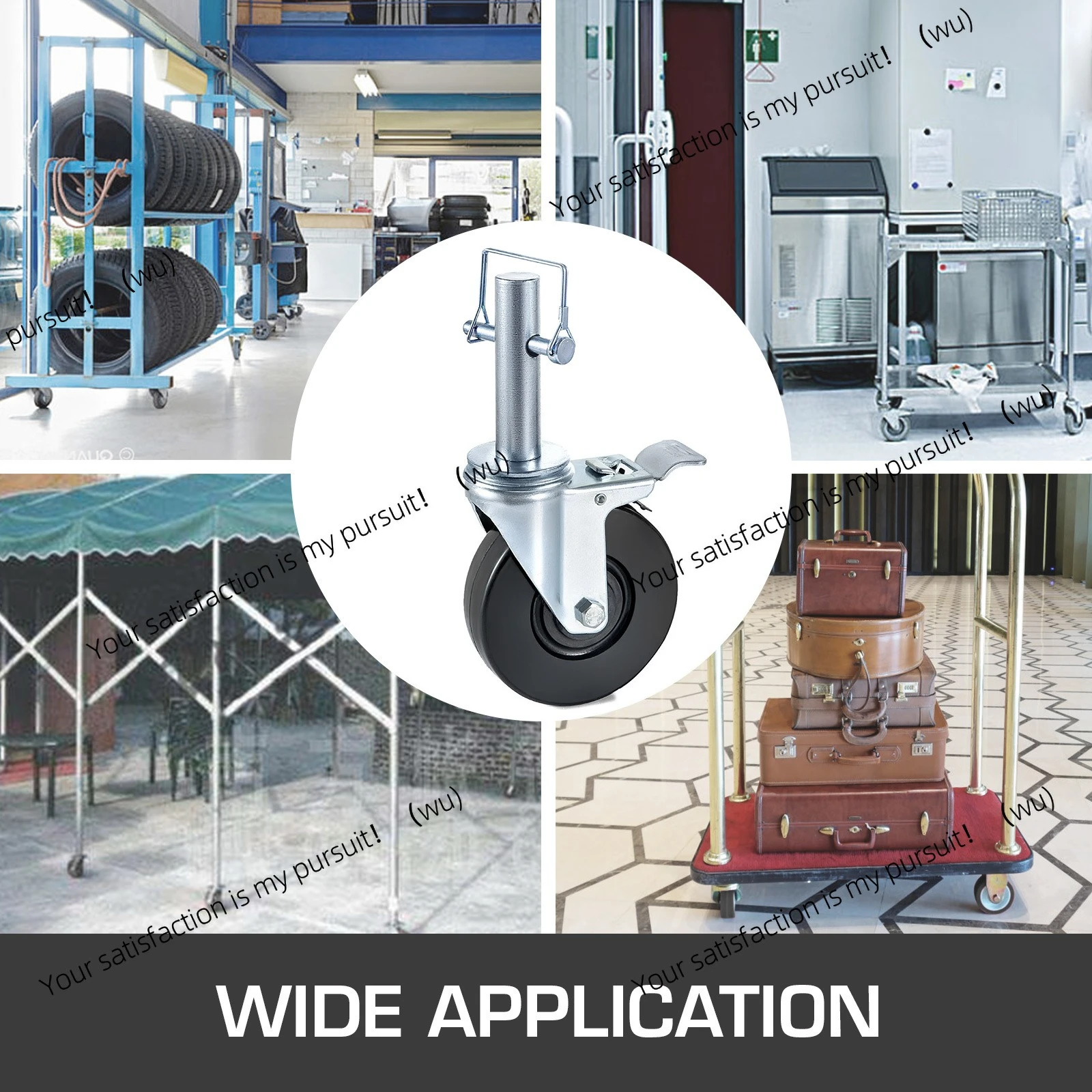 

ZOCI - for scaffolding, with heavy duty double locking casters, industrial equipment storage