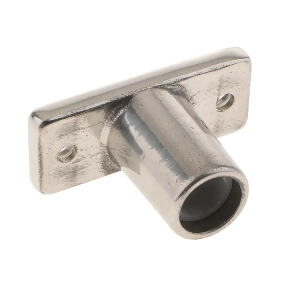 Stainless Steel Oarlock Sockets for Boats Polished Marine Grade 316 Top Mount Rowlock Socket for Fishing
