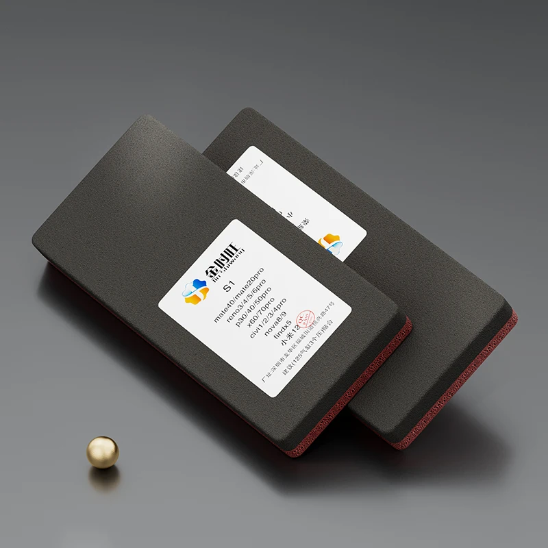 Universelles gebogenes Bildschirm-Binding-Pad für Samsung Xiaomi Huawei Honor OPPO, gebogener Bildschirm, Laminierung, Reparaturkante, LCD-Display-Matte