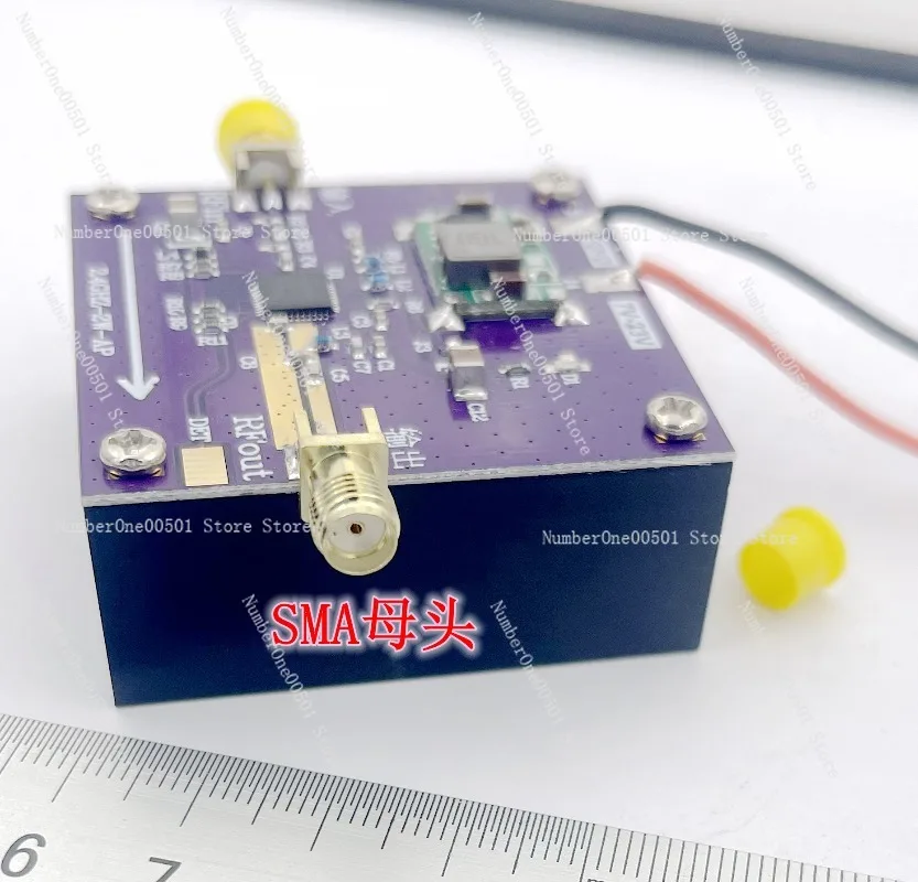 

SZM2166 2.4GHz -2.5GHz 2W RF amplifier WIFI amplifier picture transmission amplifier Bluetooth
