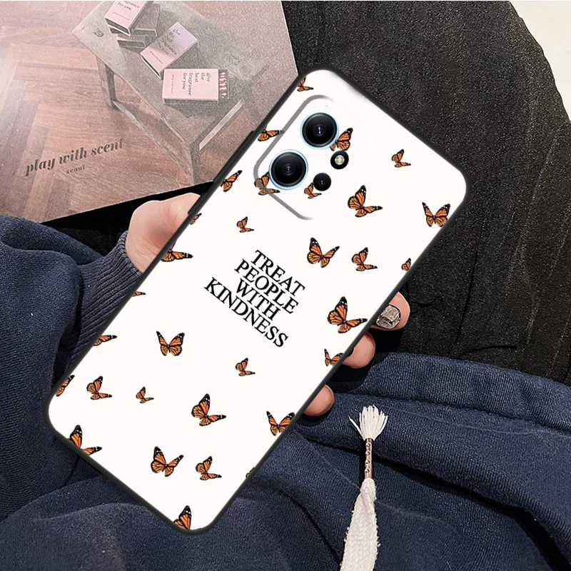 Treat People With Kindness Case Cover For Xiaomi Redmi Note 12 11 8 9 10 Pro Note 12S 10S 11S 9S Redmi 12C 10A 9C 10C