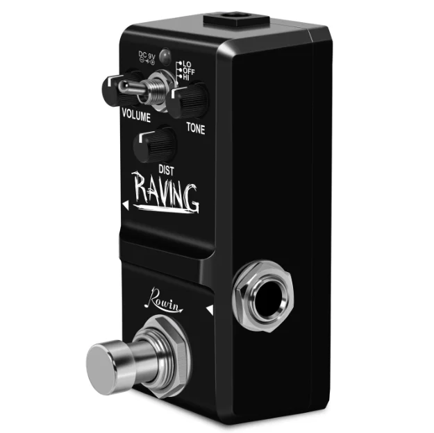 Hooqu صنع في الصين 2024 رائجة البيع دواسة تأثير الغيتار تأخير الرقمية