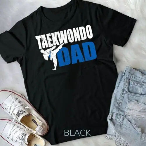 

Mens Taekwondo Dad Gift Idea Tae Cool Taekwondo Uniform Unisex T-shirt