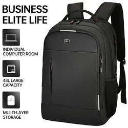 SWICKY Business Backpacks Men Casual Travel Backpack Large Capacity Waterproof Fashion Rucksacks