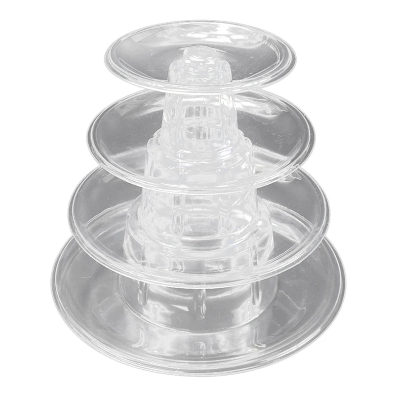 ●Macarons Display Tower 4-Layer Cupcake Stand Food Display Stand Cake Stand Wedding Decoration Birthday Favor