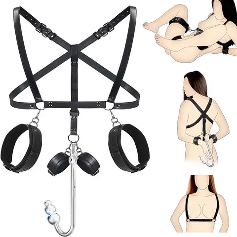 SM – jouet sexuel pour adulte, prise d'ouverture, crochet Anal, jouets de Bondage, Kit Bdsm, menottes de Bondage esclave, jeu de paquet de Couple de 18 ans et plus