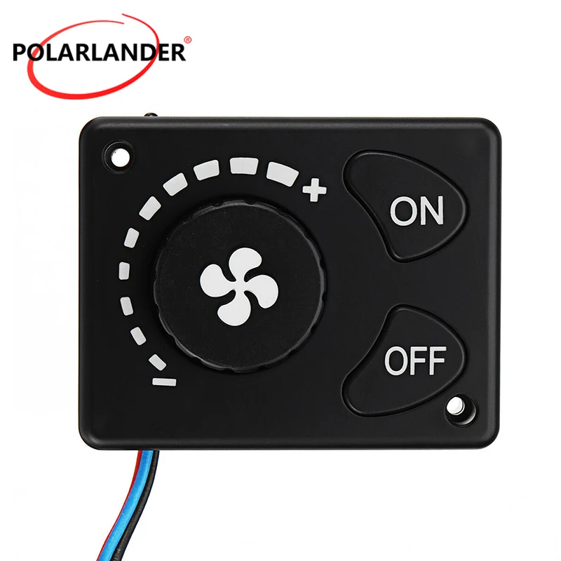 12V/24V Parking Heater Controller Knob Switch Air Heater Supplies Remote Control Truck Air Diesel Heater For Car Track