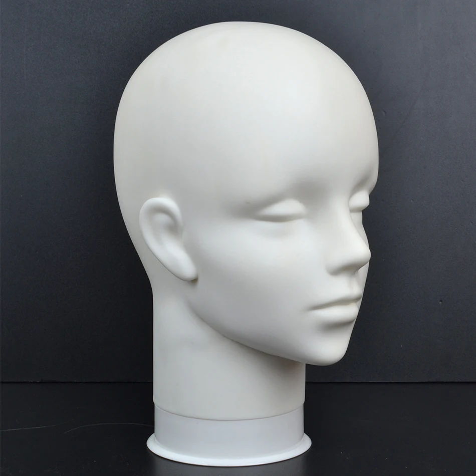 Mannequin Head Wig Stand With Adjustable Wig Tripod Stand Holder For Wigs Making Display With T Pins/Wig Cap Training Practice
