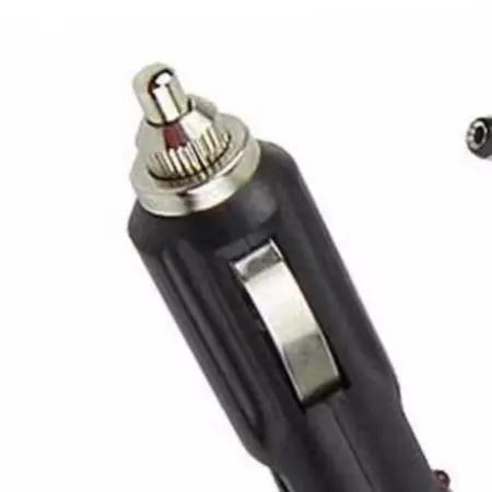 12V Spring Loaded Car For Charger Cable 1.5m Extendable-Power Cord With 2.5x5.5mm For Walkie For Talkie Radio Vehicle Adapter