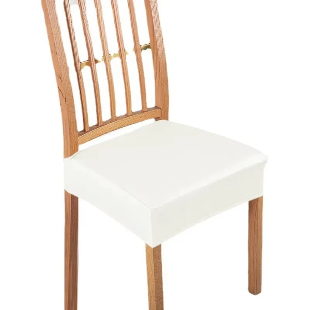 

Square Shape PU Leather Chair Cover Oil-resistant PU Leather Waterproof Seat Protectors Highly Stretchy Removable