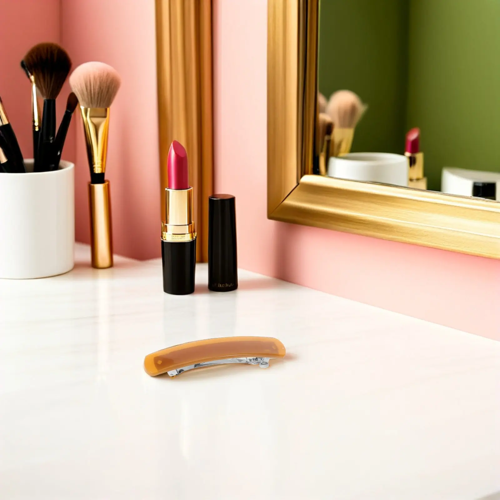 

Набор из 3 заколок для волос: французские изогнутые пружинные зажимы-заколки для хвоста, аксессуары для волос для женщин, для вечеринок и свадеб, минималистичный дизайн