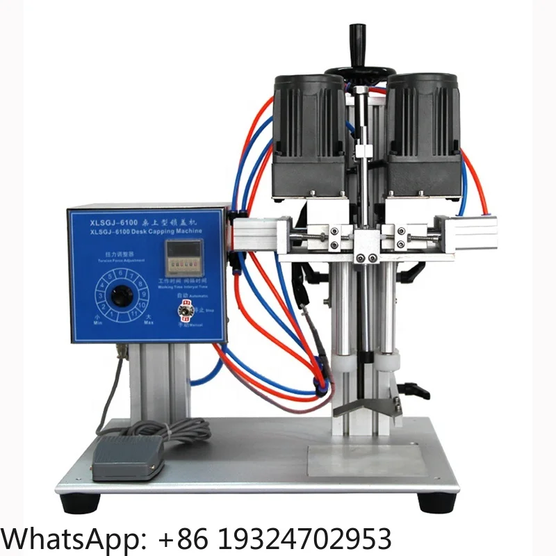 Hot Sale Semi Automatic Screw Lid Bottle Capper/semi Automatic Capping Machine/small Capping Machine