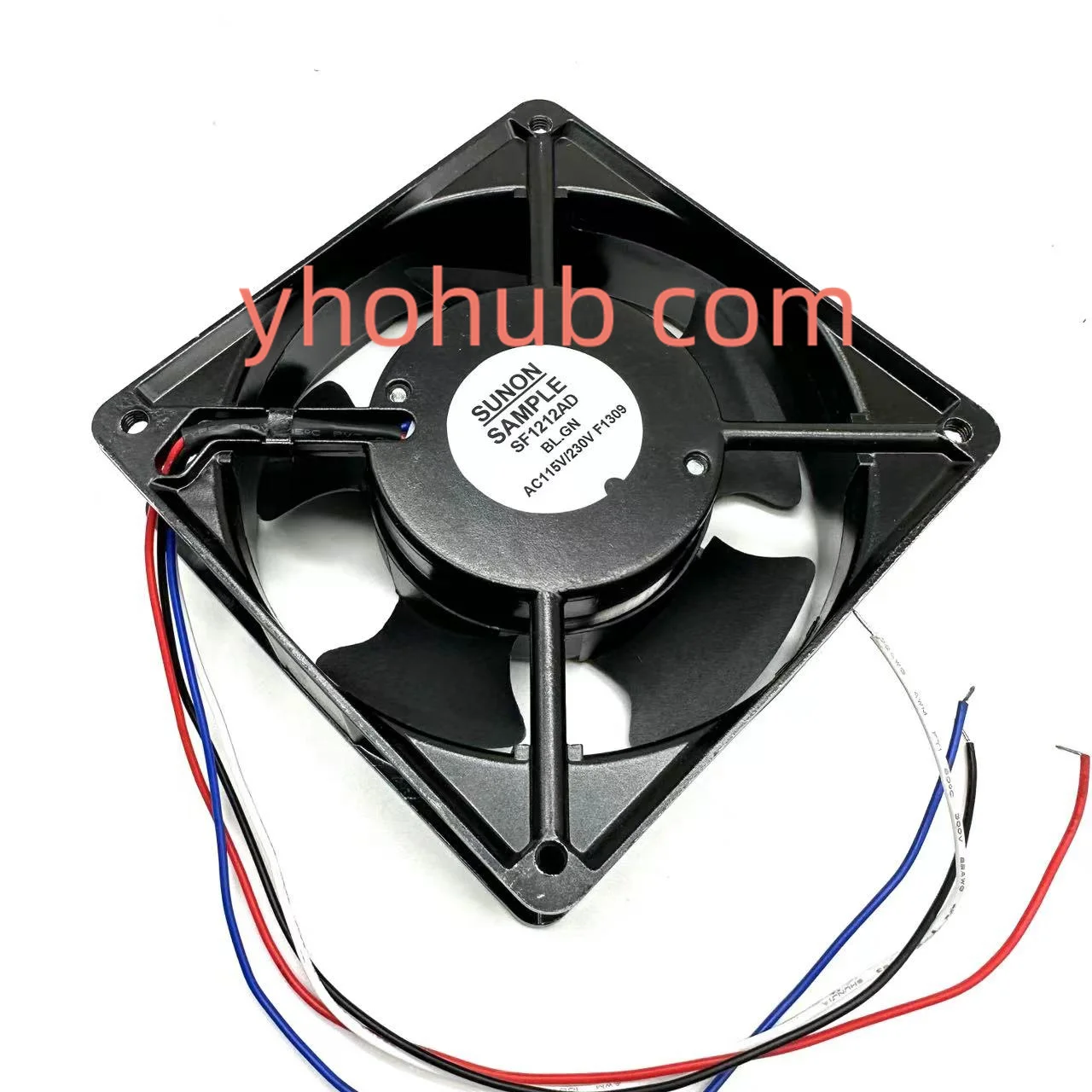 SUNON SF1212AD BL.GN AC 115V 0.27A 120x120x38mm 4-Wire Server Cooling Fan