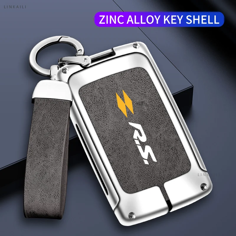 Zinc Alloy Car Key Case Cover Shell for Renault Captur Megane Talisman Espace Clio Zoe Koleos Scenic 4 Arkana Dacia Sandero Card