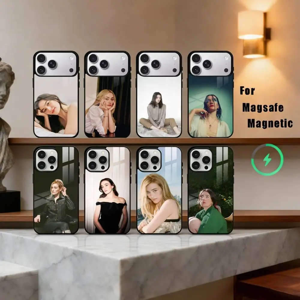 

Beautiful S-Sarah P-Pidgeon Actress Phone Case For iPhone17,16,15,14,13,12,11 Plus,For Magnetic Wireless Charge Cover