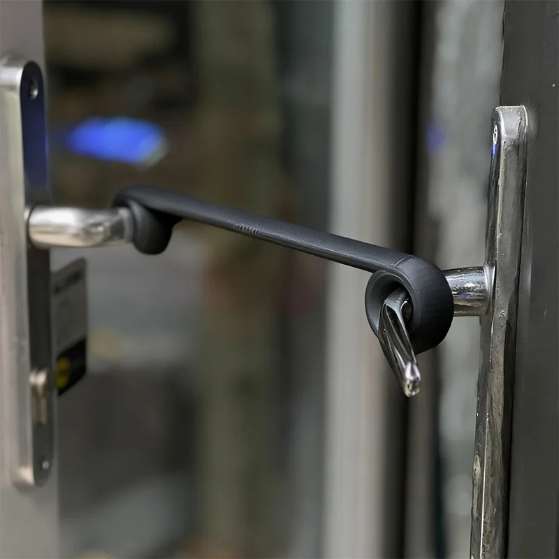 RV مثبت الباب شرفة الباب تنفيس هوك المضادة للخدش الباب سدادة مزدوجة انزلاق قوس التهوية يمنع إغلاق الباب