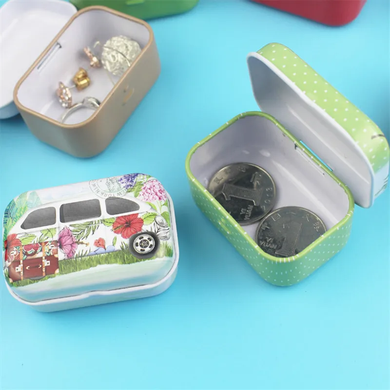 32Pieces/Lot Tin Box Mini Sealed Jar Packing Boxes Portable Coin Candy Jewelry Box Storage Boxes Cans With Collectables Display