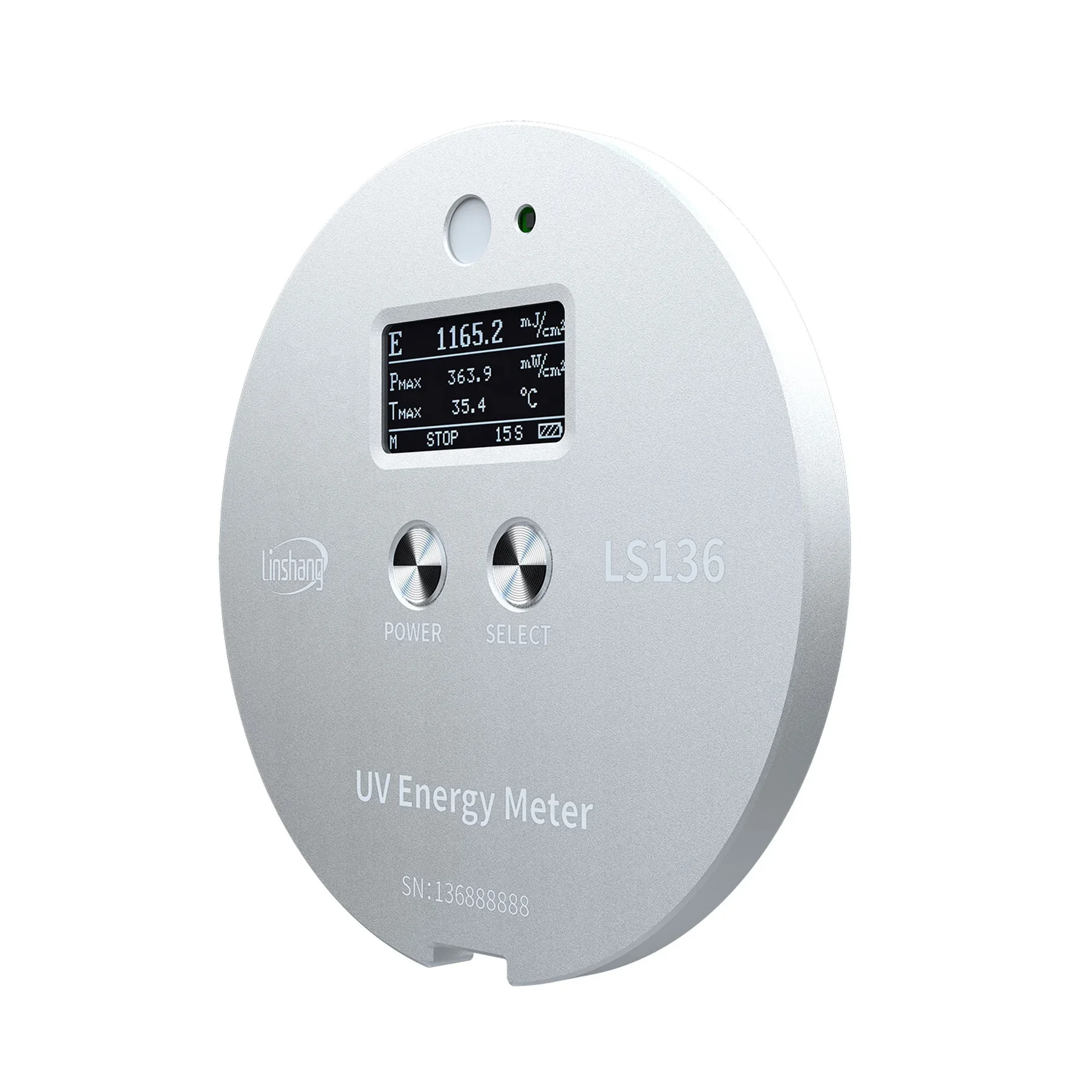 2026 LS136 Ultraviolet Radiometer for 365nm Halogen Curing Exposure Machine UV Energy Meter 315nm-400nm