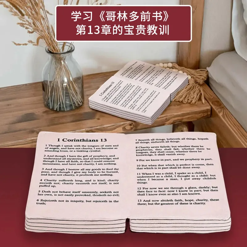 Biblia Poduszka Biblia Nowa Pluszowa Zabawka Lalka Prezent Poduszka Prezenty Świąteczne Prezenty Dla Rodziny I Przyjaciół Prezenty Dla Dzieci