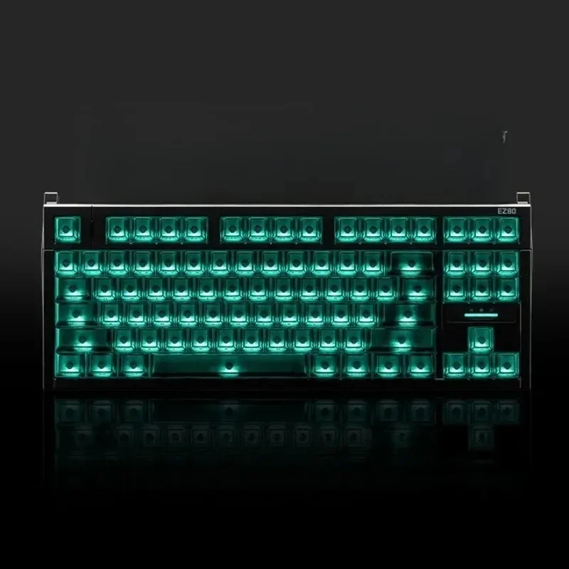 Gaming magnetic axis keyboard Aluminum alloy CNC magnetic jade axis